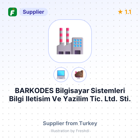 BARKODES Bilgisayar Sistemleri Bilgi Iletisim Ve Yazilim Tic. Ltd. Sti. – summary card, no photo uploaded yet