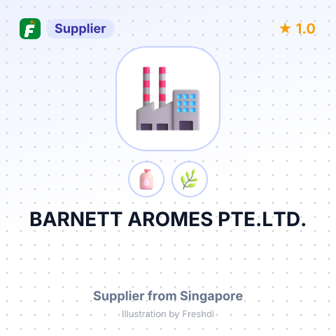 BARNETT AROMES PTE.LTD. – summary card, no photo uploaded yet