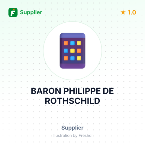 BARON PHILIPPE DE ROTHSCHILD – summary card, no photo uploaded yet