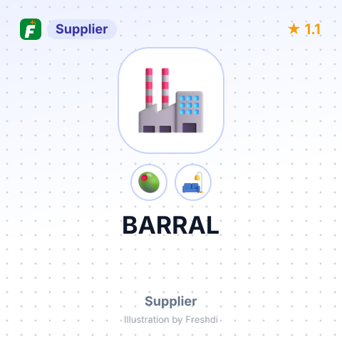 BARRAL – summary card, no photo uploaded yet
