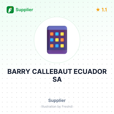 BARRY CALLEBAUT ECUADOR SA – summary card, no photo uploaded yet