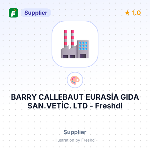 BARRY CALLEBAUT EURASİA GIDA SAN.VETİC. LTD – summary card, no photo uploaded yet