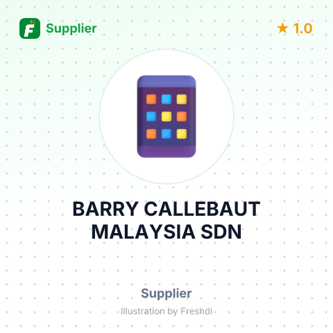 BARRY CALLEBAUT MALAYSIA SDN – summary card, no photo uploaded yet