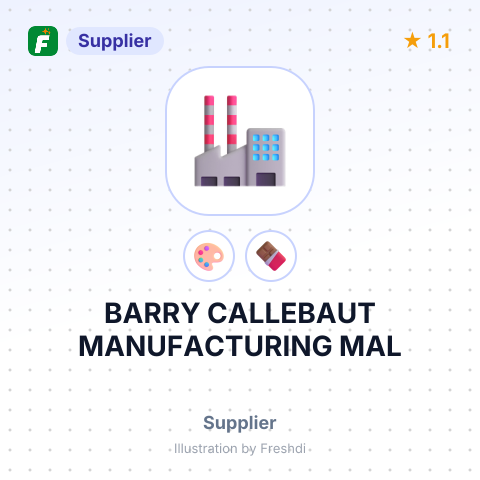BARRY CALLEBAUT MANUFACTURING MAL – summary card, no photo uploaded yet