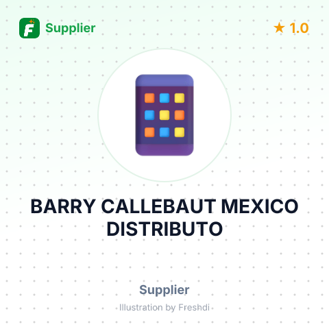 BARRY CALLEBAUT MEXICO DISTRIBUTO – summary card, no photo uploaded yet