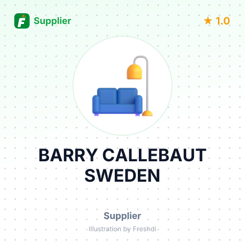 BARRY CALLEBAUT SWEDEN – summary card, no photo uploaded yet
