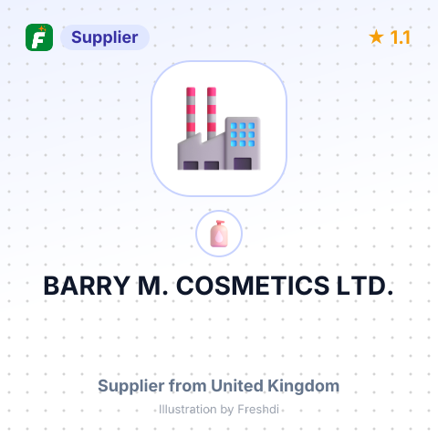 BARRY M. COSMETICS LTD. – summary card, no photo uploaded yet