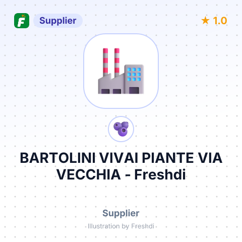 BARTOLINI VIVAI PIANTE VIA VECCHIA – summary card, no photo uploaded yet