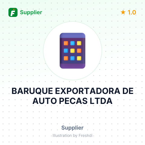 BARUQUE EXPORTADORA DE AUTO PECAS LTDA – summary card, no photo uploaded yet