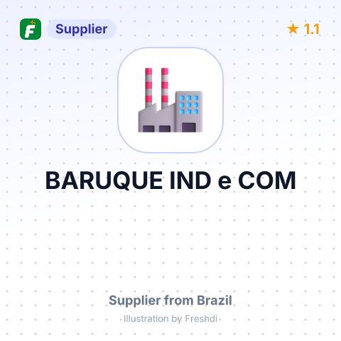 BARUQUE IND e COM – summary card, no photo uploaded yet
