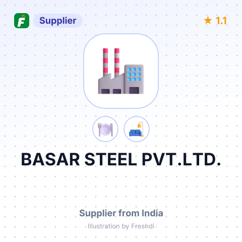 BASAR STEEL PVT.LTD. – summary card, no photo uploaded yet