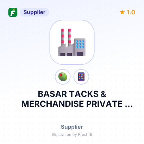 BASAR TACKS & MERCHANDISE PRIVATE LIMITED – summary card, no photo uploaded yet