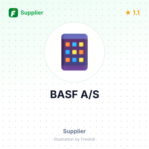 BASF A/S – summary card, no photo uploaded yet