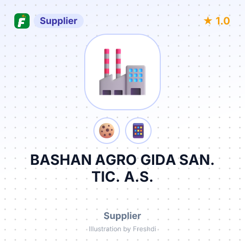 BASHAN AGRO GIDA SAN. TIC. A.S. – summary card, no photo uploaded yet