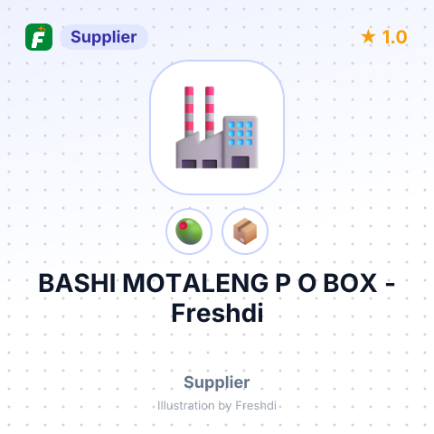 BASHI MOTALENG P O BOX – summary card, no photo uploaded yet