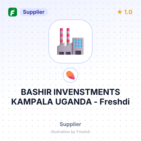 BASHIR INVENSTMENTS KAMPALA UGANDA – summary card, no photo uploaded yet