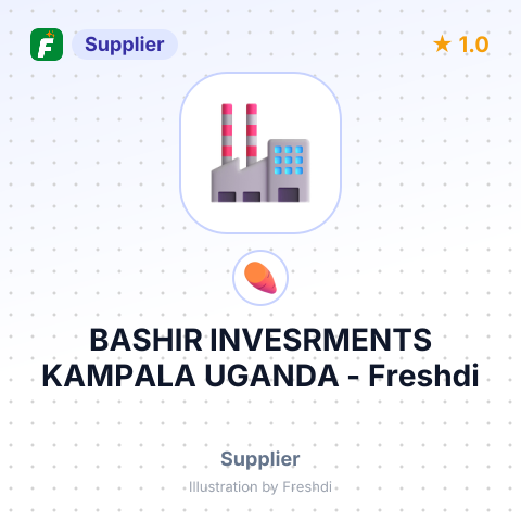 BASHIR INVESRMENTS KAMPALA UGANDA – summary card, no photo uploaded yet