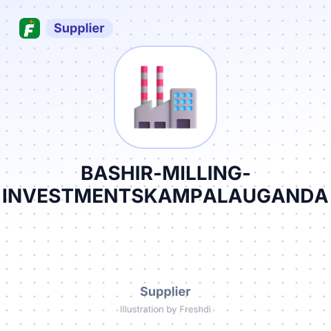 BASHIR MILLING INVESTMENTSKAMPALAUGANDA – summary card, no photo uploaded yet