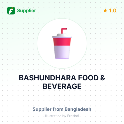BASHUNDHARA FOOD & BEVERAGE – summary card, no photo uploaded yet