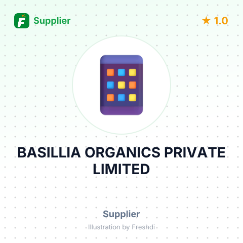 BASILLIA ORGANICS PRIVATE LIMITED – summary card, no photo uploaded yet