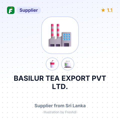 BASILUR TEA EXPORT PVT LTD. – summary card, no photo uploaded yet