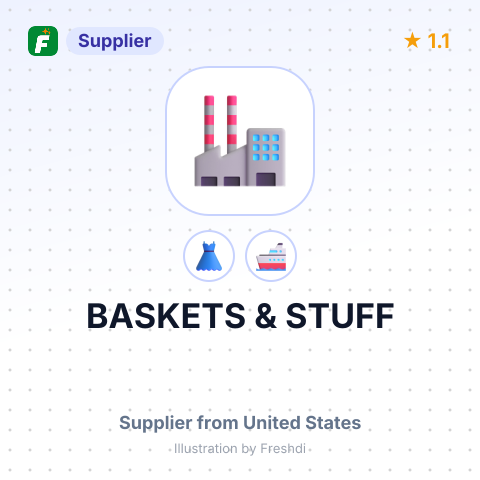 BASKETS & STUFF – summary card, no photo uploaded yet
