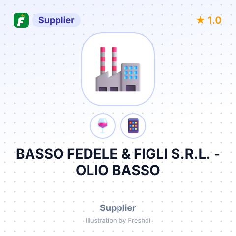 BASSO FEDELE & FIGLI S.R.L. - OLIO BASSO – summary card, no photo uploaded yet