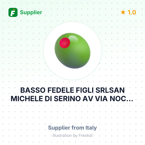 BASSO FEDELE FIGLI SRLSAN MICHELE DI SERINO AV VIA NOCEL LETO 46 AREA PIP SNC CAP 83020 – summary card, no photo uploaded yet