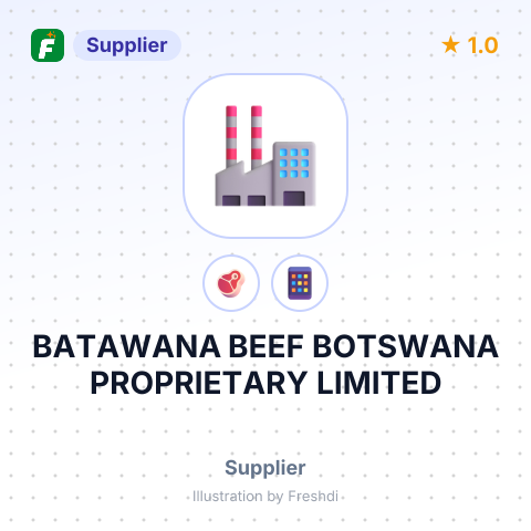 BATAWANA BEEF BOTSWANA PROPRIETARY LIMITED – summary card, no photo uploaded yet