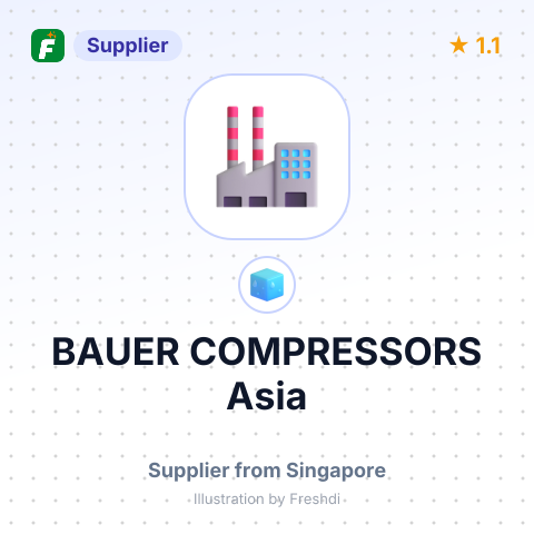 BAUER COMPRESSORS Asia – summary card, no photo uploaded yet