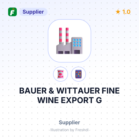 BAUER & WITTAUER FINE WINE EXPORT G – summary card, no photo uploaded yet