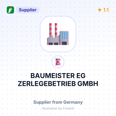 BAUMEISTER EG ZERLEGEBETRIEB GMBH – summary card, no photo uploaded yet