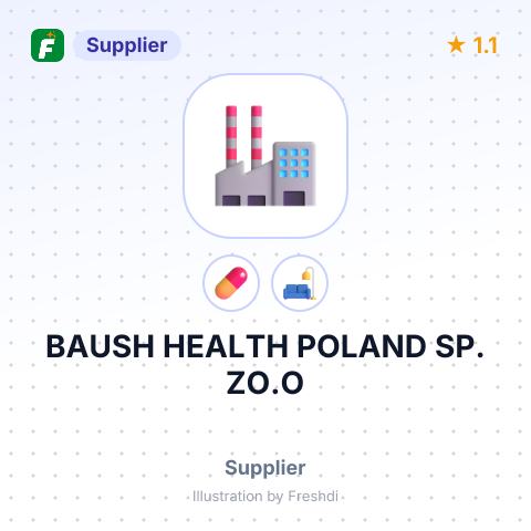 BAUSH HEALTH POLAND SP. ZO.O – summary card, no photo uploaded yet