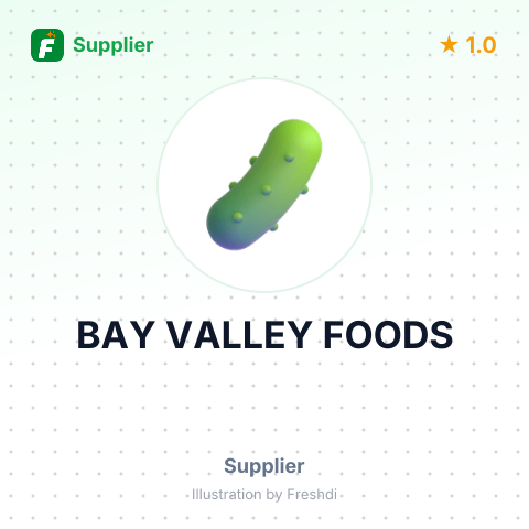 BAY VALLEY FOODS – summary card, no photo uploaded yet
