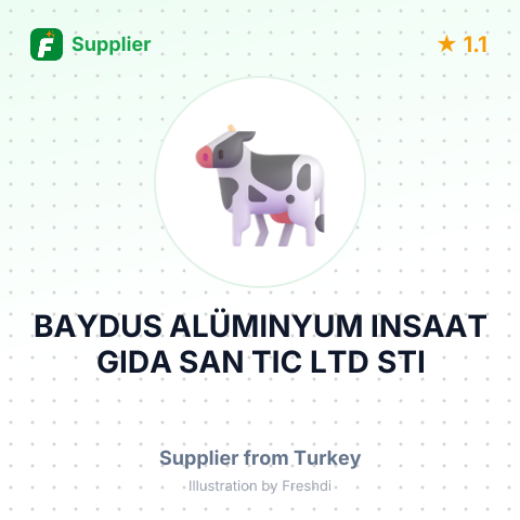 BAYDUS ALÜMINYUM INSAAT GIDA SAN TIC LTD STI – summary card, no photo uploaded yet