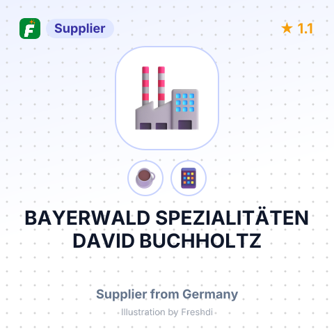 BAYERWALD SPEZIALITÄTEN DAVID BUCHHOLTZ – summary card, no photo uploaded yet