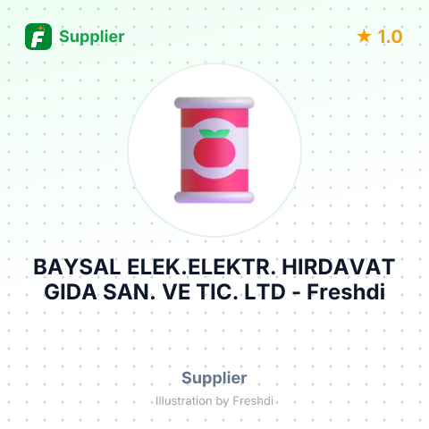 BAYSAL ELEK.ELEKTR. HIRDAVAT GIDA SAN. VE TIC. LTD – summary card, no photo uploaded yet