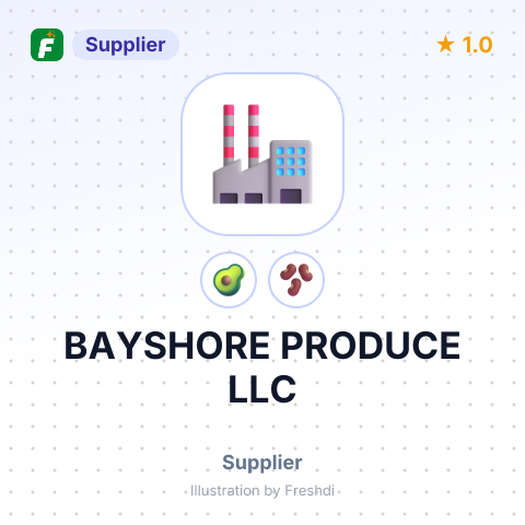 BAYSHORE PRODUCE LLC – summary card, no photo uploaded yet