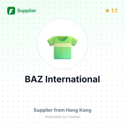 BAZ International – summary card, no photo uploaded yet