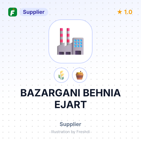 BAZARGANI BEHNIA EJART – summary card, no photo uploaded yet