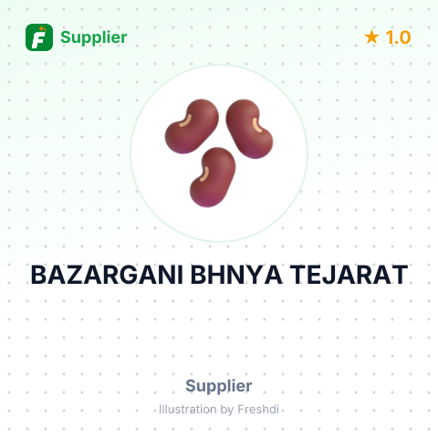 BAZARGANI BHNYA TEJARAT – summary card, no photo uploaded yet