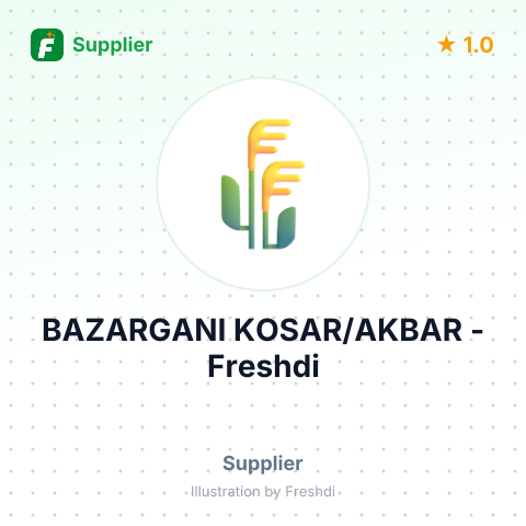 BAZARGANI KOSAR/AKBAR – summary card, no photo uploaded yet