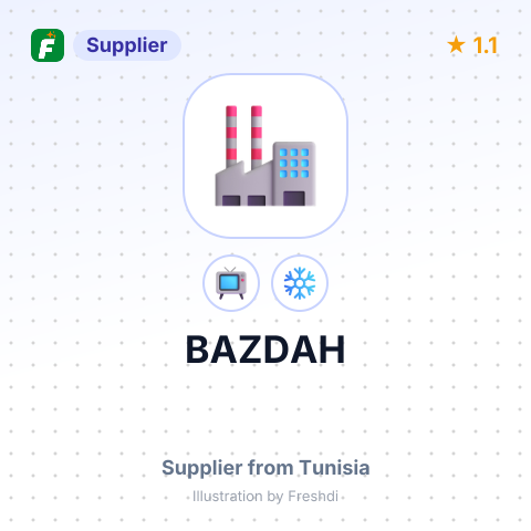 BAZDAH – summary card, no photo uploaded yet