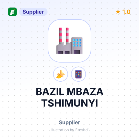 BAZIL MBAZA TSHIMUNYI – summary card, no photo uploaded yet