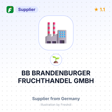 BB BRANDENBURGER FRUCHTHANDEL GMBH – summary card, no photo uploaded yet