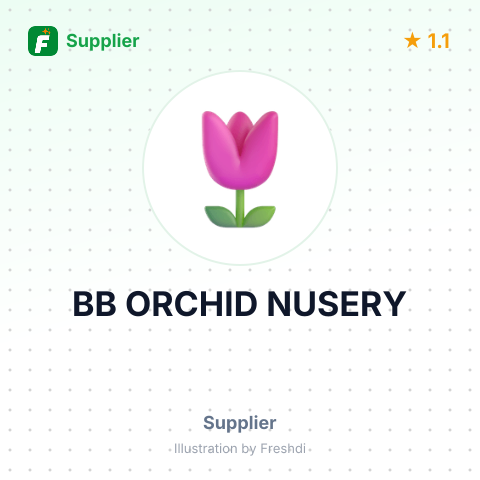BB ORCHID NUSERY – summary card, no photo uploaded yet
