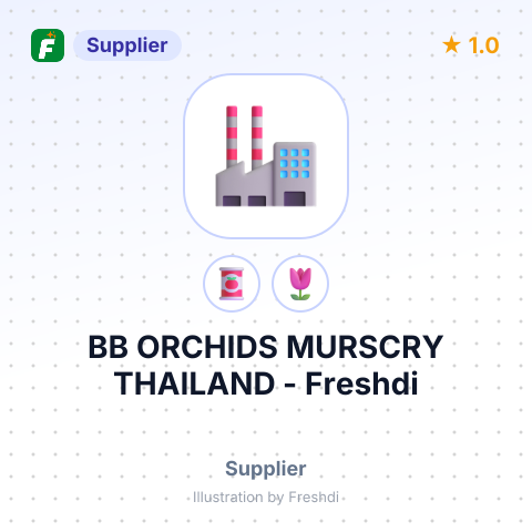 BB ORCHIDS MURSCRY THAILAND – summary card, no photo uploaded yet