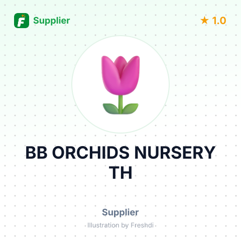 BB ORCHIDS NURSERY TH – summary card, no photo uploaded yet