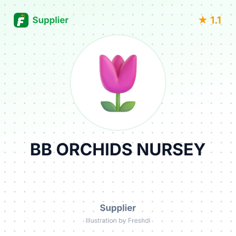 BB ORCHIDS NURSEY – summary card, no photo uploaded yet