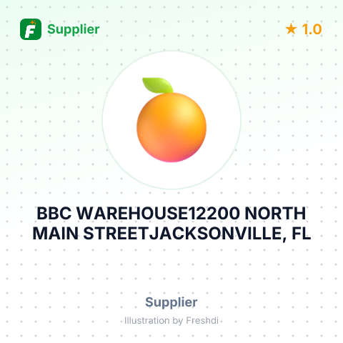 BBC WAREHOUSE12200 NORTH MAIN STREETJACKSONVILLE, FL – summary card, no photo uploaded yet